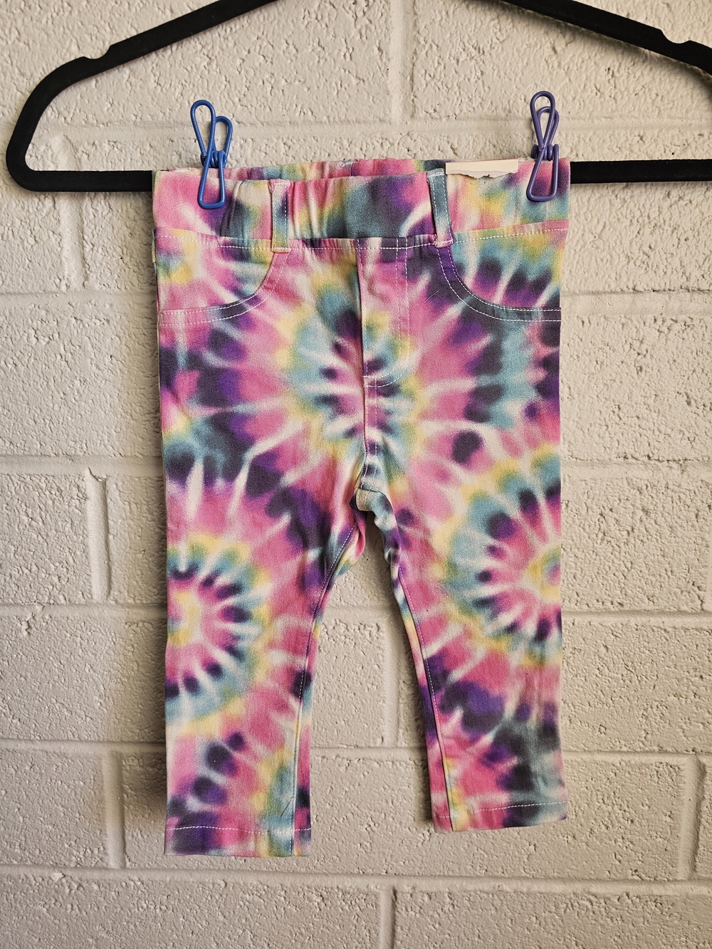Garanimals Baby Girls 18M Tie Dye Stretch Pants Leggings